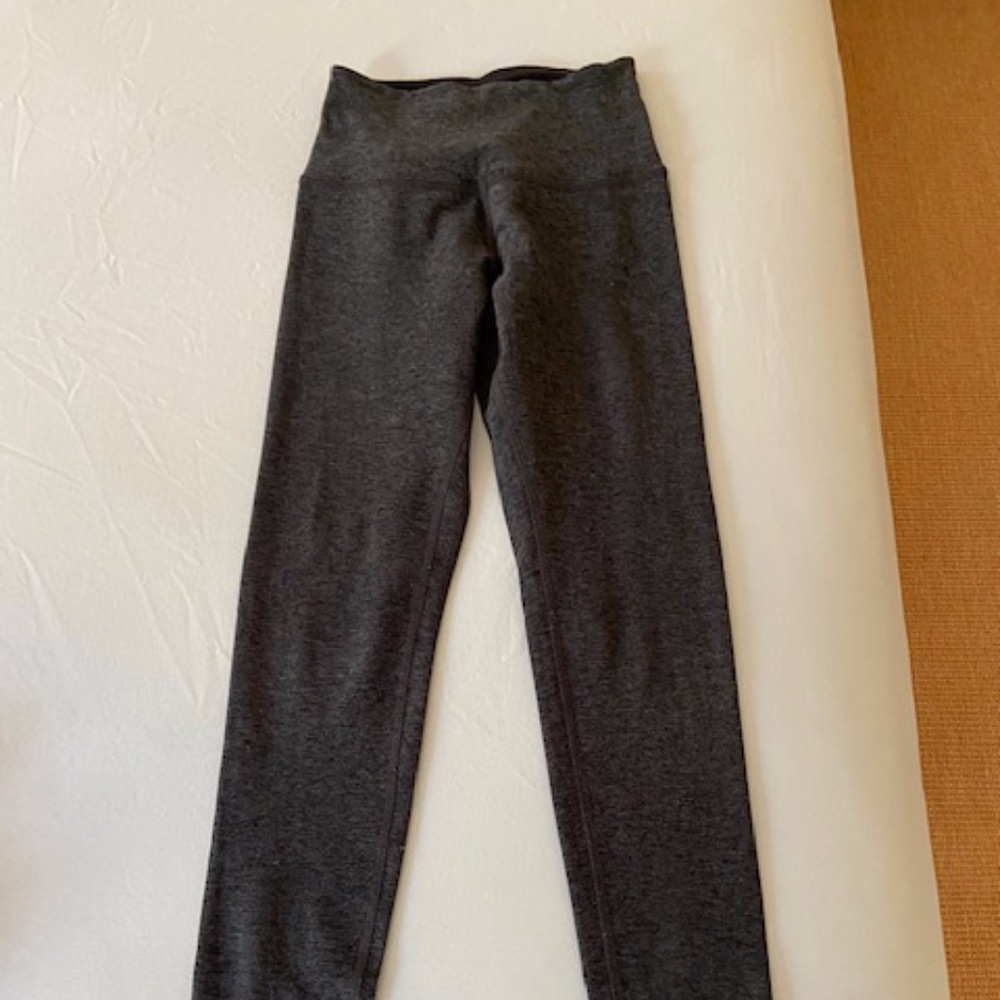 Spacedye Take Me Higher Long Legging - Charcoal